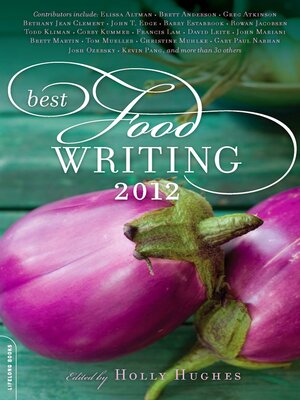 Best Food Writing 2012 - ebook